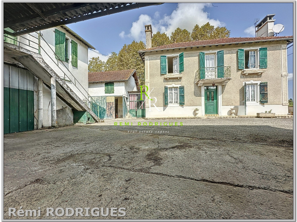 vue de la maison